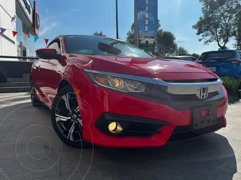 Honda Civic Coupe Turbo Aut usado (2017) color Rojo precio $297,000