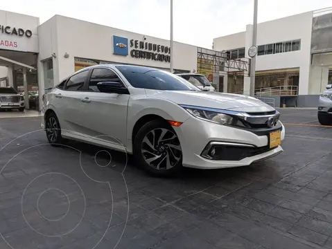 Honda Civic i-Style Aut usado (2020) color Blanco precio $377,300