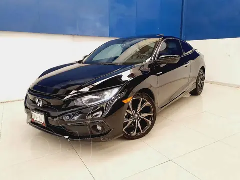 Honda Civic Coupe Turbo Aut usado (2020) color Negro financiado en mensualidades(enganche $117,250 mensualidades desde $8,427)