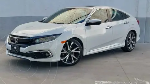 Honda Civic Touring Aut usado (2020) color Blanco precio $389,000