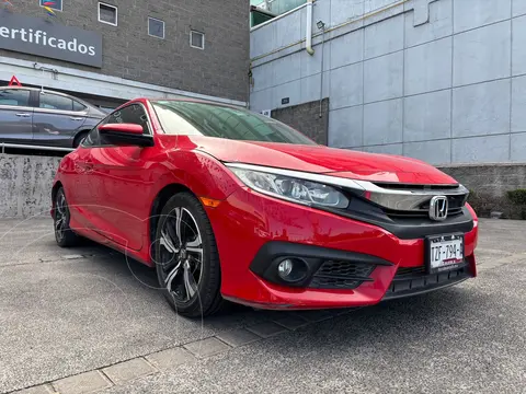 Honda Civic Coupe Turbo Aut usado (2018) color Rojo precio $359,000