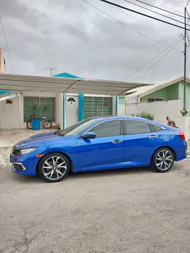 Honda Civic Touring Aut usado (2020) color Azul precio $390,000