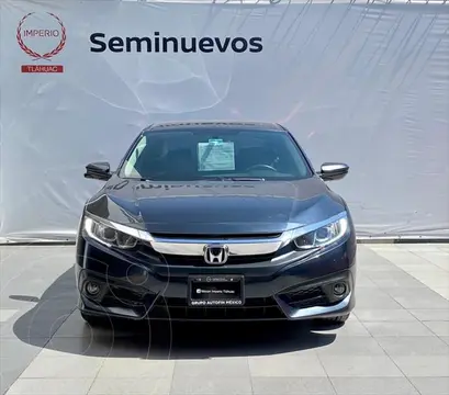 foto Honda Civic Turbo Plus Aut usado (2016) color Azul Marino precio $295,000