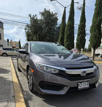 Honda Civic EX usado (2018) color Gris precio $266,900