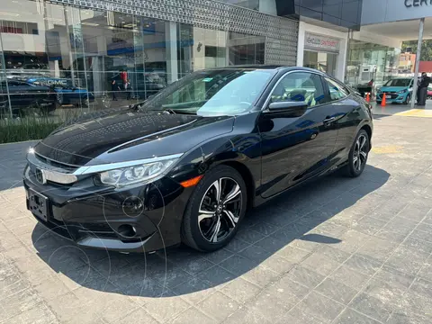 Honda Civic Coupe Turbo Aut usado (2016) color Negro precio $285,000