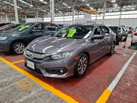 Honda Civic i-Style Aut usado (2018) color Gris financiado en mensualidades(enganche $82,000 mensualidades desde $6,850)