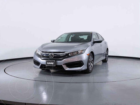 Honda Civic EX Aut usado (2016) color Plata precio $272,999