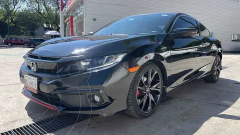 Honda Civic Coupe Turbo Aut usado (2019) color Negro precio $370,000