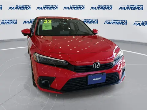 Honda Civic Touring usado (2022) color Rojo precio $440,000