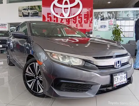 Honda Civic Turbo Aut usado (2016) color Gris precio $245,000
