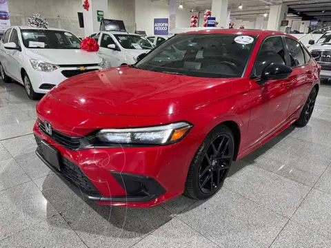 Honda Civic Sport usado (2022) color Rojo precio $419,900