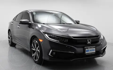 Honda Civic Touring Aut usado (2020) color Gris Oscuro precio $473,000