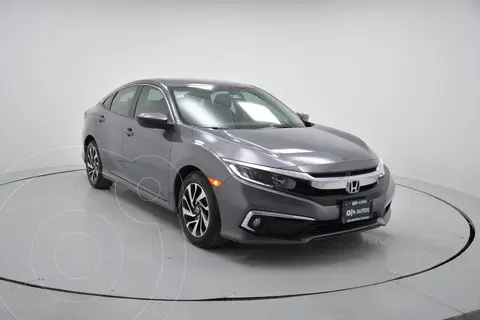 Honda Civic i-Style Aut usado (2019) color Gris financiado en mensualidades(enganche $69,080 mensualidades desde $5,434)