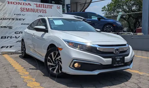 Honda Civic i-Style Aut usado (2021) color Blanco financiado en mensualidades(enganche $139,650 mensualidades desde $7,925)