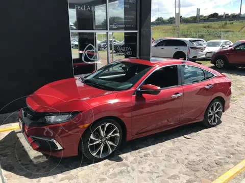 Honda Civic Touring Aut usado (2019) color Naranja precio $335,000
