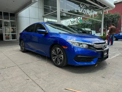 Honda Civic Turbo Aut usado (2016) color Azul precio $267,000