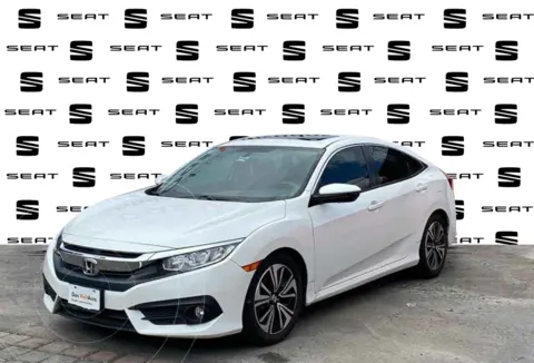 Honda Civic Turbo Plus Aut usado (2018) color Blanco precio $359,000