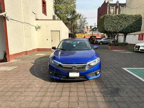 Honda Civic Turbo Plus Aut usado (2016) color Azul precio $290,000