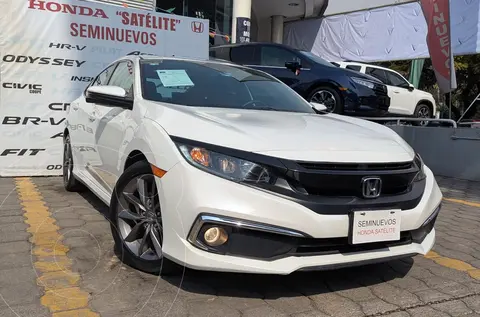 Honda Civic Turbo Plus Aut usado (2020) color Blanco precio $378,000