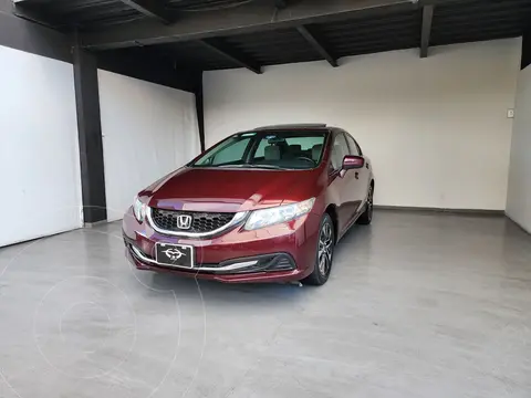Honda Civic EX 1.8L usado (2014) color Rojo precio $239,000