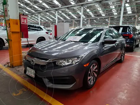 Honda Civic Touring Aut usado (2017) color Acero financiado en mensualidades(enganche $59,500 mensualidades desde $4,500)