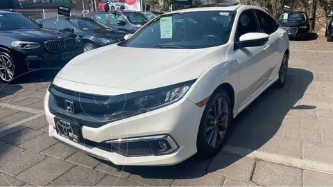 Honda Civic Turbo Plus Aut usado (2020) color Blanco precio $385,000