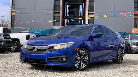 Honda Civic EX usado (2016) color Azul precio $322,800