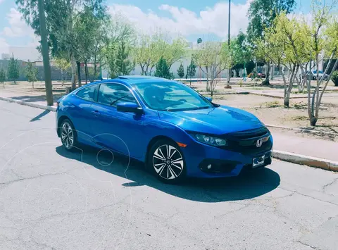Honda Civic Turbo Aut usado (2017) color Azul precio $220,000