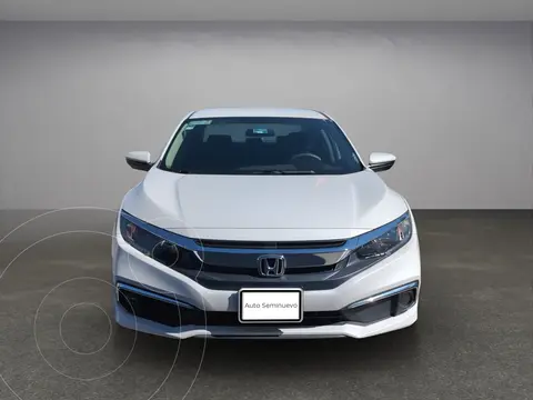 Honda Civic i-Style Aut usado (2020) color Blanco financiado en mensualidades(enganche $115,284 mensualidades desde $5,502)
