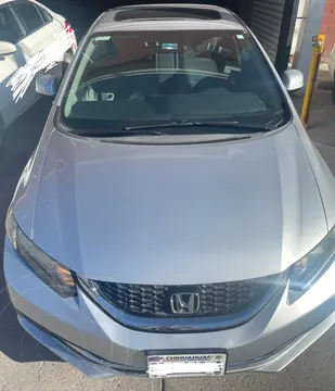 Honda Civic EX 1.8L Aut usado (2013) color Plata precio $187,000