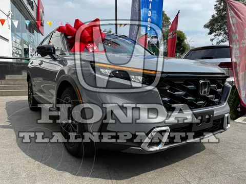 Honda CR-V Hybrid Touring usado (2025) color Gris financiado en mensualidades(enganche $359,438 mensualidades desde $15,123)