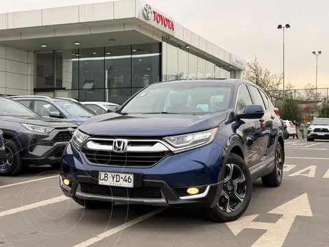Honda CR-V 1.5L EXT Aut usado (2019) color Azul financiado en cuotas(pie $3.200.000)