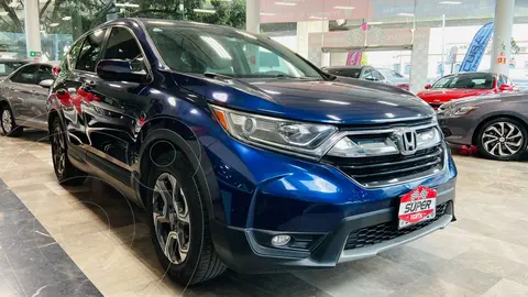 Honda CR-V Turbo Plus usado (2018) color Azul Marino financiado en mensualidades(enganche $147,430 mensualidades desde $7,925)