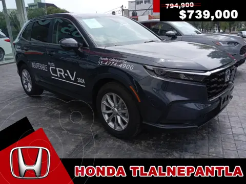 Honda CR-V Turbo Plus usado (2024) color Gris Oscuro precio $739,900