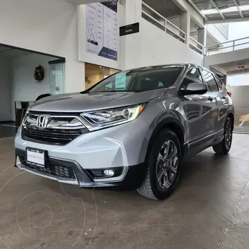 Honda CR-V Turbo usado (2019) color Plata Lunar precio $460,000