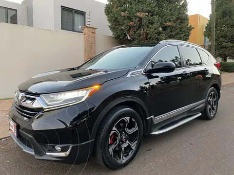 Honda CR-V Touring usado (2018) color Negro financiado en mensualidades(enganche $123,000 mensualidades desde $10,500)