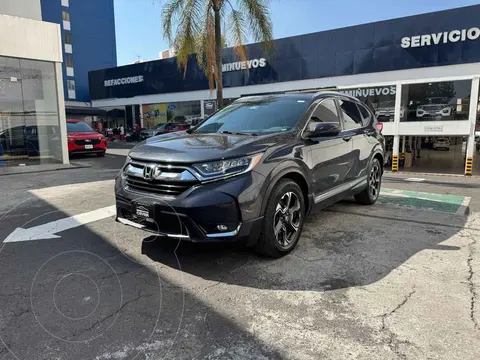 Honda CR-V Touring usado (2019) color Gris financiado en mensualidades(enganche $116,369 mensualidades desde $12,383)