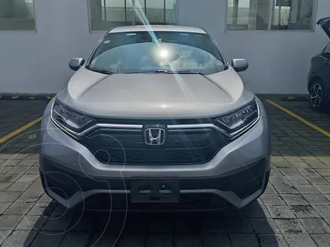 Honda CR-V Turbo usado (2021) color plateado precio $385,000