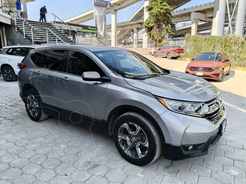 Honda CR-V Turbo Plus usado (2018) color plateado precio $368,000