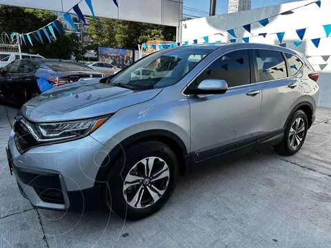 Honda CR-V Turbo Plus usado (2022) color Plata financiado en mensualidades(enganche $104,918 mensualidades desde $10,352)