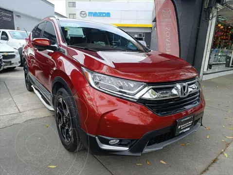 Honda CR-V Touring usado (2019) color Rojo Cobrizo financiado en mensualidades(enganche $90,504 mensualidades desde $10,455)