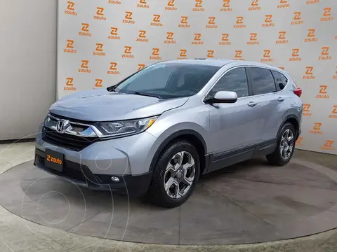 Honda CR-V Turbo Plus usado (2018) color Plata financiado en mensualidades(enganche $90,170 mensualidades desde $6,898)