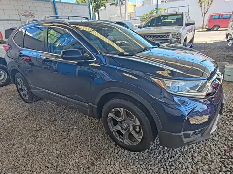 Honda CR-V Turbo Plus usado (2017) color Azul Oscuro financiado en mensualidades(enganche $95,730 mensualidades desde $9,735)