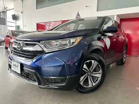 Honda CR-V EX 2.4L (156Hp) usado (2018) color Azul financiado en mensualidades(enganche $88,688 mensualidades desde $7,877)