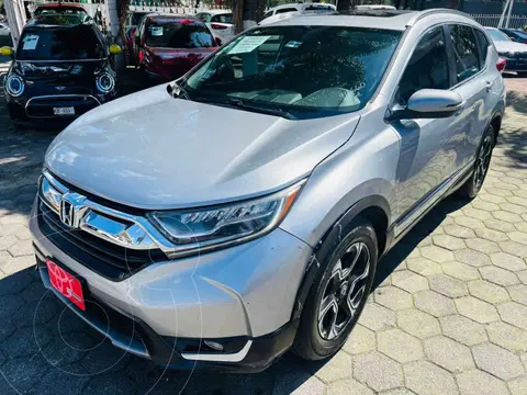 Honda CR-V Touring usado (2017) color Plata precio $297,000