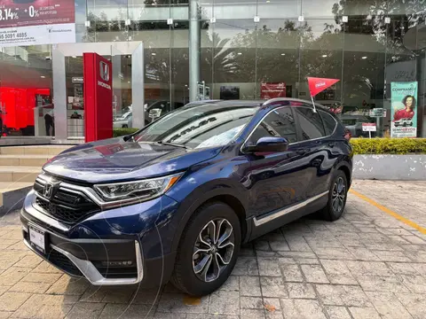 Honda CR-V Touring usado (2020) color Azul precio $500,000