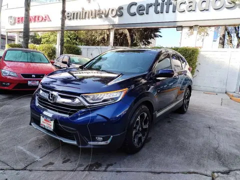 Honda CR-V Touring usado (2017) color Azul precio $368,000