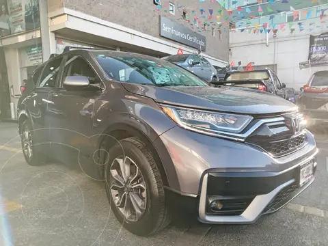 Honda CR-V Turbo Plus usado (2021) color Gris precio $499,000