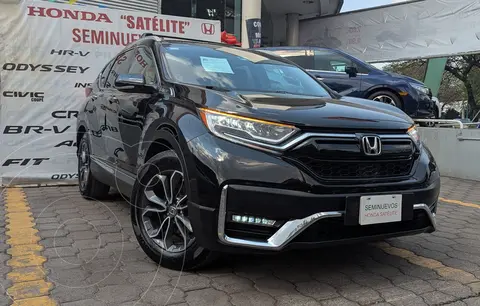 Honda CR-V Turbo Plus usado (2022) color Negro financiado en mensualidades(enganche $192,150 mensualidades desde $10,905)