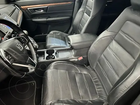 Honda CR-V Turbo Plus usado (2019) color plateado financiado en mensualidades(enganche $154,660 mensualidades desde $6,749)